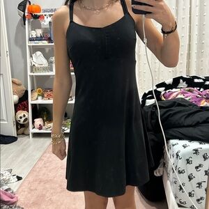 Elegant Black Slip Dress